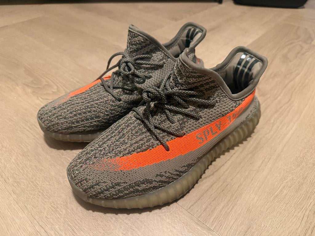 Adidas Yeezy Boost 350 V2 Beluga 2.0, Kleding | Dames, Ophalen of Verzenden, Gedragen, Grijs, Sneakers of Gympen