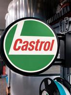 Castrol Lichtreclame / Reclamebord, Ophalen of Verzenden, Gebruikt, Lichtbak of (neon) lamp