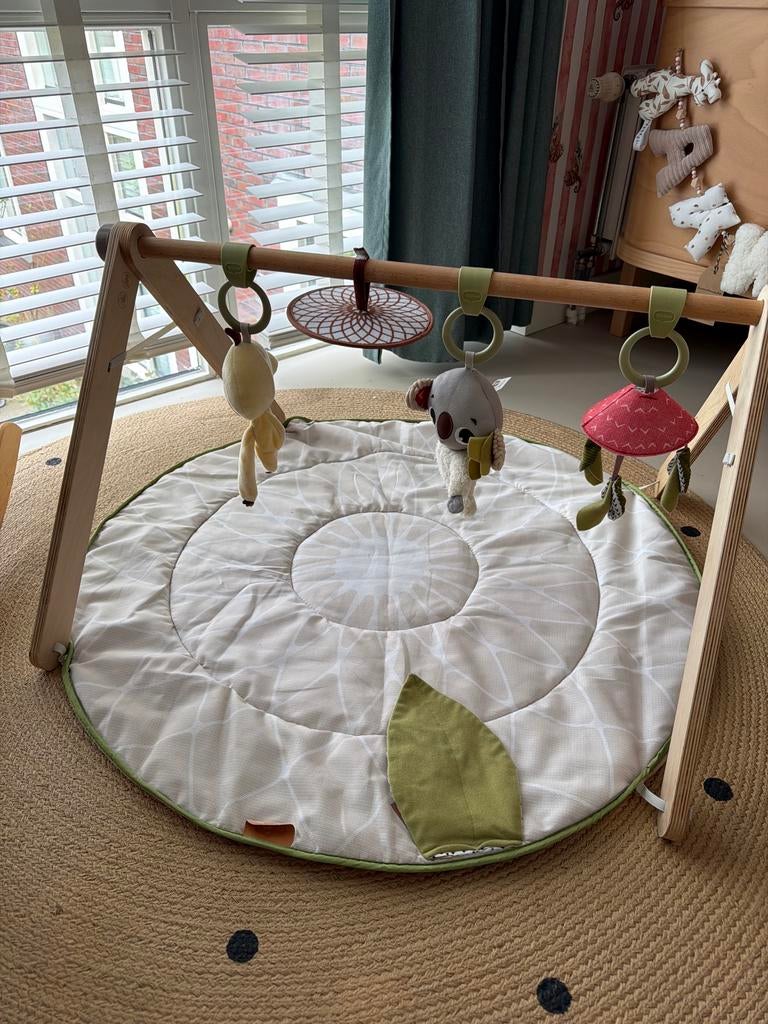Houten Tiny Love Babygym met Speelkleed en Speeltjes, Kinderen en Baby's, Speelgoed | Babyspeelgoed, Ophalen of Verzenden, Zo goed als nieuw