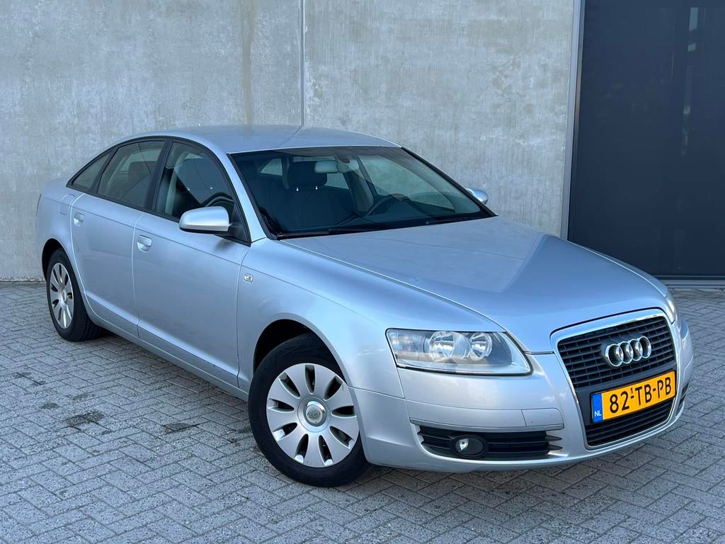Goedrijdende Grijze Audi A6 2.0 TFSI Sedan 170PK Benzine!, Auto's, Audi, 4 cilinders, 1984 cc, Navigatiesysteem, Origineel Nederlands