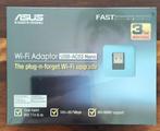 ASUS USB-AC53 Nano Wi-Fi Adapter Dual-band AC1200, Computers en Software, Netwerkkaarten, Ophalen of Verzenden, Nieuw, Extern