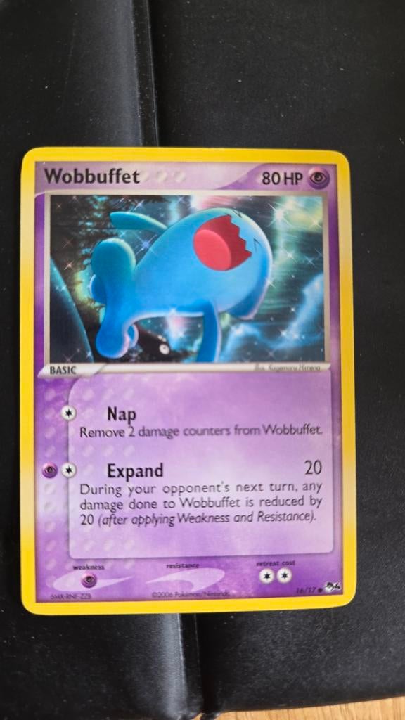 Wobbuffet #16 POP series 4 - Mint Staat!, Ophalen of Verzenden, Zo goed als nieuw, Losse kaart, Foil