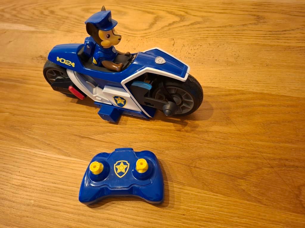 Bestuurbare Chase motor Paw Patrol, Avontuur en Actie, 1 speler, Ophalen of Verzenden, Zo goed als nieuw