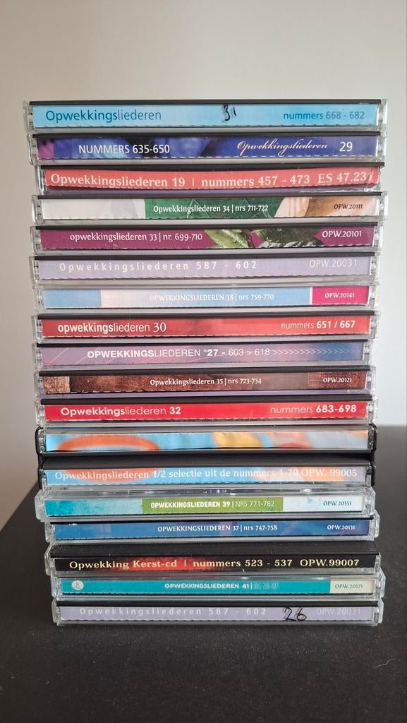 Diverse Opwekking cd's + 4 christelijke cd's, Cd's en Dvd's, Ophalen of Verzenden, Zo goed als nieuw, Gospel
