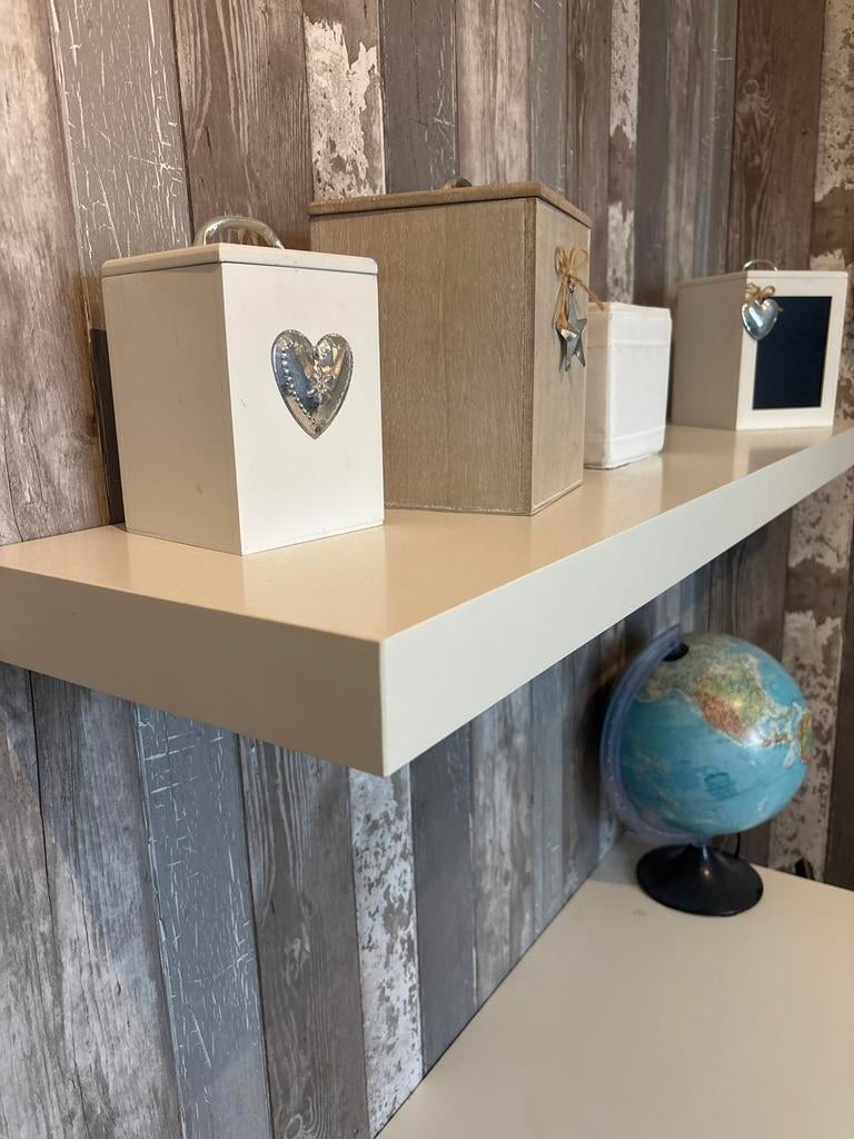 Witte LACK IKEA zwevende plank 100x26cm, Ophalen, Gebruikt