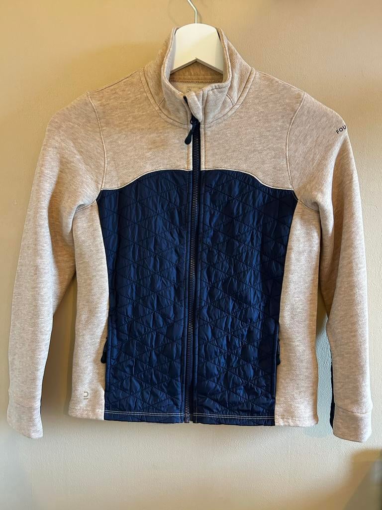 Paardrij sweater met rits maat 140, Ophalen of Verzenden, Zo goed als nieuw, Jongen of Meisje, Trui of Vest