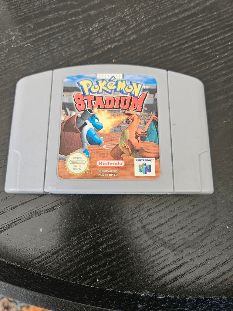 Pokemon Stadium - Nintendo 64 (N64) - Klassiek Pokémon spel, Gebruikt, 1 speler, Eén computer, Ophalen of Verzenden