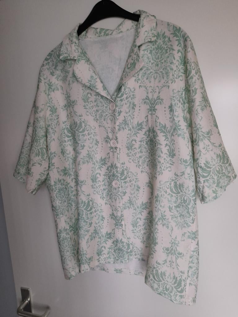 Dames blouse mt M, Ophalen of Verzenden, Zo goed als nieuw, Groen, Blouse of Tuniek