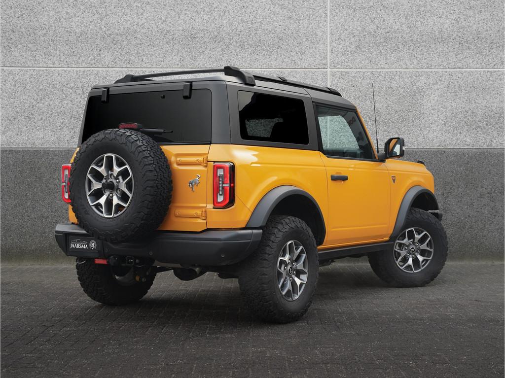 Ford Bronco Badlands 2.3L EcoBoost |Grijs kenteken |Adaptive, 450 kg, Gebruikt, Met garantie (alle), Bedrijf