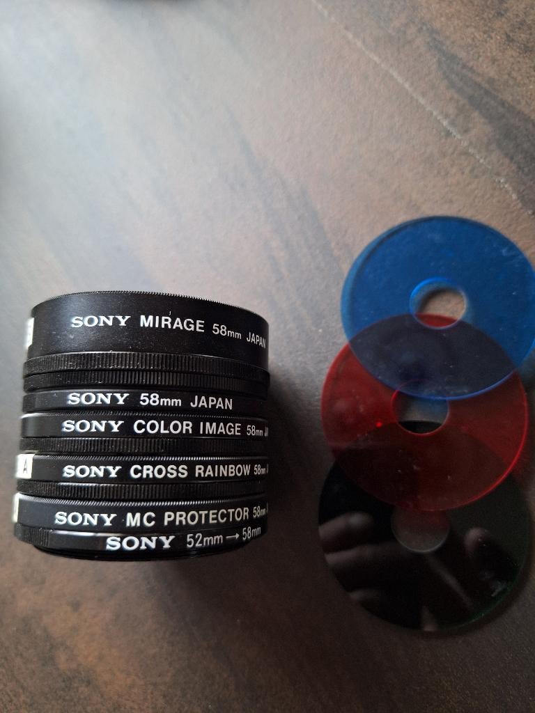 Set Sony objectieven en teleconverter, Ophalen of Verzenden, Zo goed als nieuw, Telelens