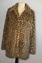 Gave bontjas met panterprint van ZARA, maat M, ZGAN!!, Maat 38/40 (M), Bruin, Zara, Ophalen of Verzenden
