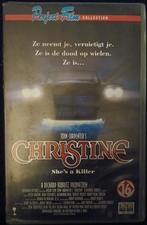 Christine vhs, Cd's en Dvd's, VHS | Film, Alle leeftijden, Ophalen of Verzenden, Zo goed als nieuw