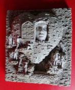 UNIEK KUNSTWERK VENSTER OP DE WERELD * Keramiek *, 20 - 50 cm, Steen of Keramiek, Scène, Beeld