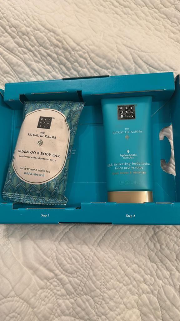 Rituals The Ritual of Karma Set: Shampoo & Body Bar + Bodylo, Sieraden, Tassen en Uiterlijk, Uiterlijk | Lichaamsverzorging, Nieuw