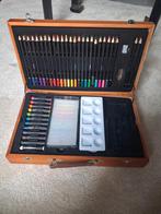 Houten tekendoos, Ophalen of Verzenden