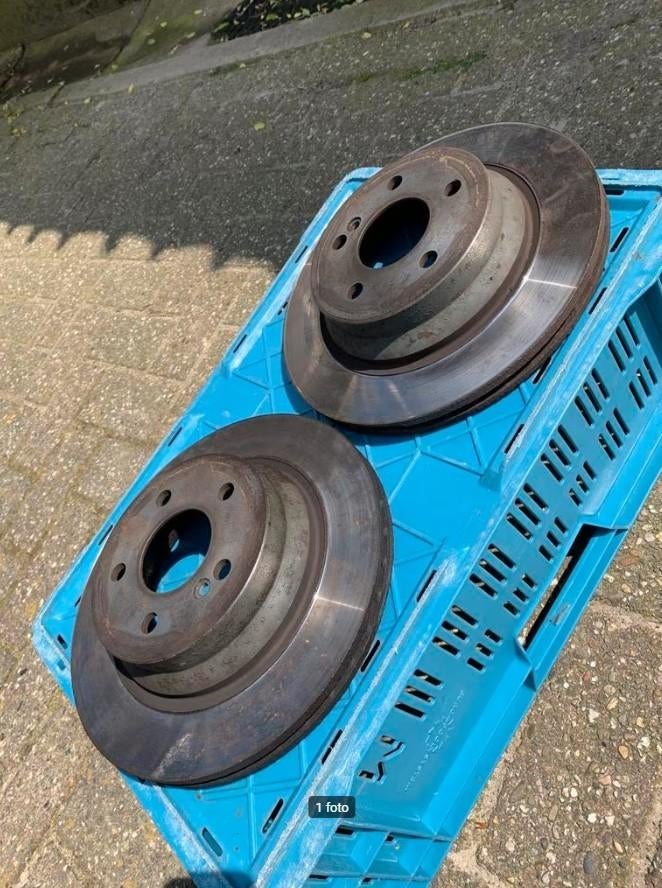 Originele dubbele remschijven achter - Mercedes W211 S211, Ophalen
