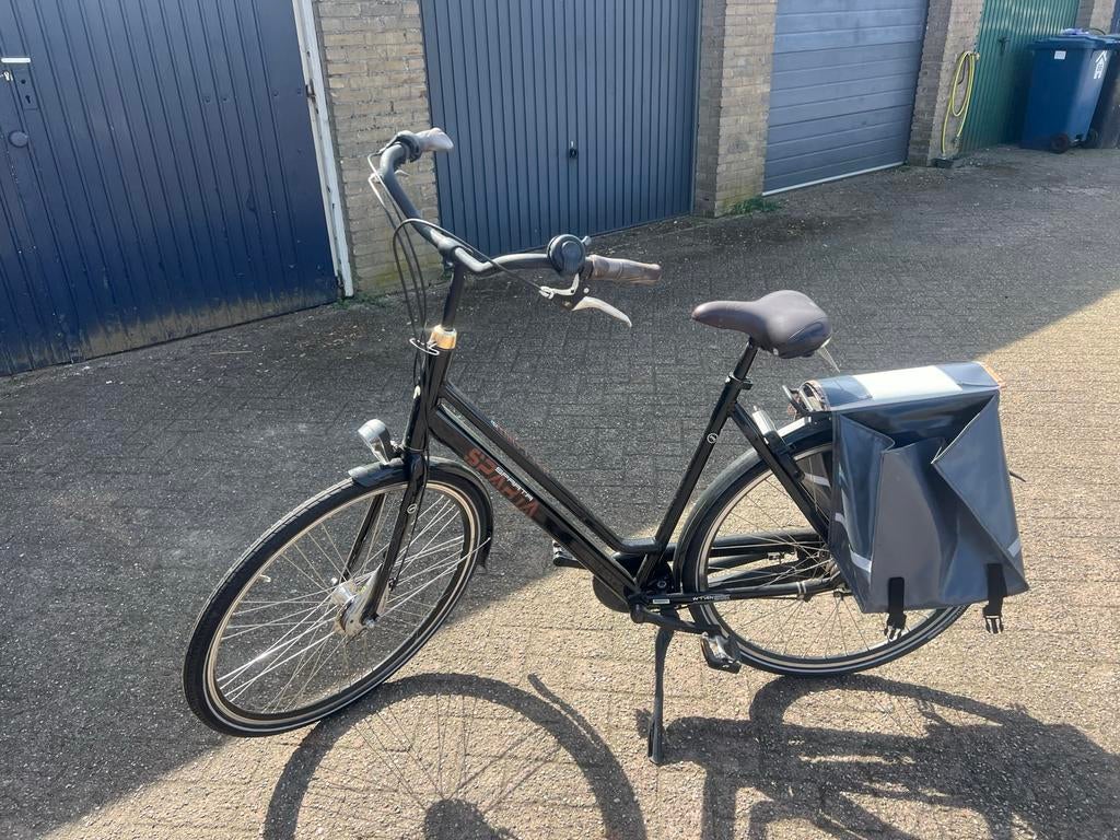 Zo goed als nieuwe Sparta damesfiets, Fietsen en Brommers, Fietsen | Dames | Damesfietsen, Sparta, 53 tot 56 cm, Velgrem, Versnellingen