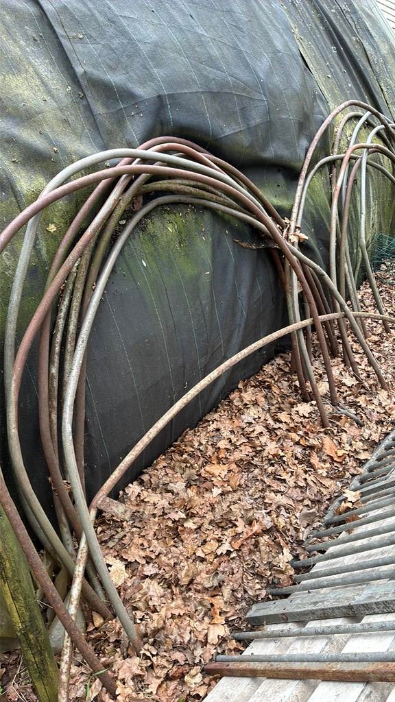 Tunnel bogen voor moestuin of stekken onder te    kweken, Ophalen of Verzenden, Zo goed als nieuw