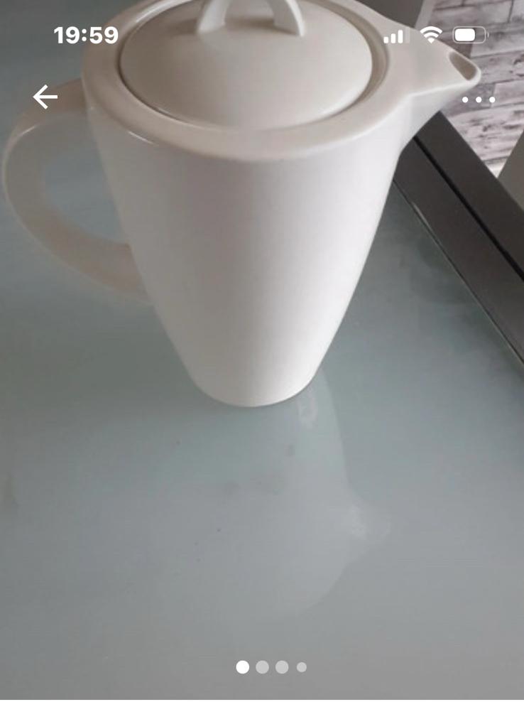 Witte kan met deksel, Antiek en Kunst, Antiek | Keramiek en Aardewerk, Ophalen of Verzenden