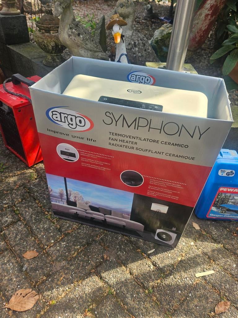 Argo Symphony keramische ventilatorkachel, Ophalen of Verzenden