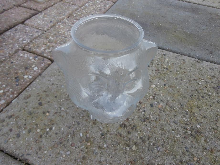 Glazen pot met berensnoet, Ophalen of Verzenden, Zo goed als nieuw