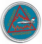 Patch Brandweer Vliegbasis Volkel, Verzenden, Overige soorten, Nederland, Embleem of Badge