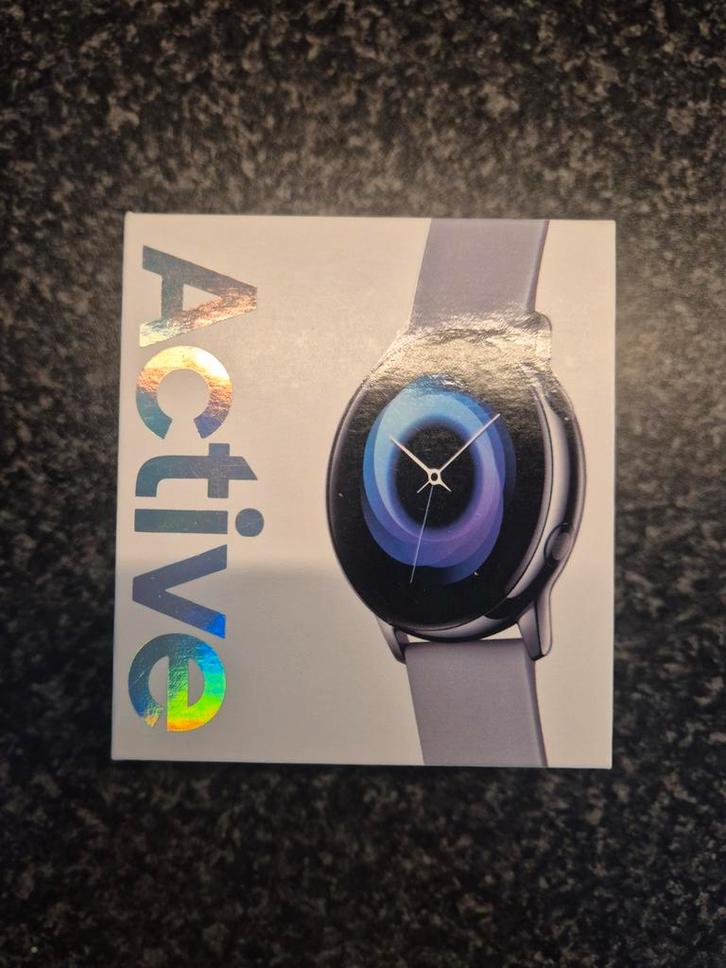 Samsung Galaxy Watch Active, Sieraden, Tassen en Uiterlijk, Smartwatches, Nieuw, Android, Grijs, Ophalen of Verzenden