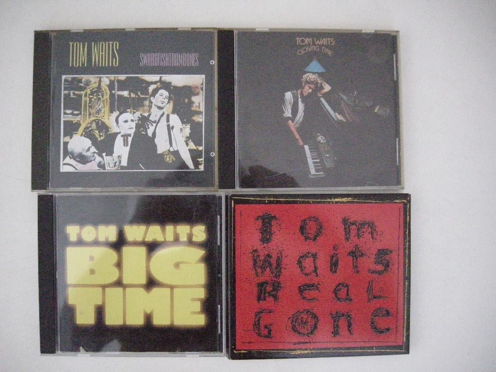 Tom Waits Real Gone Big time Closing time Swardfishtrobone, Ophalen, Zo goed als nieuw, Singer-songwriter