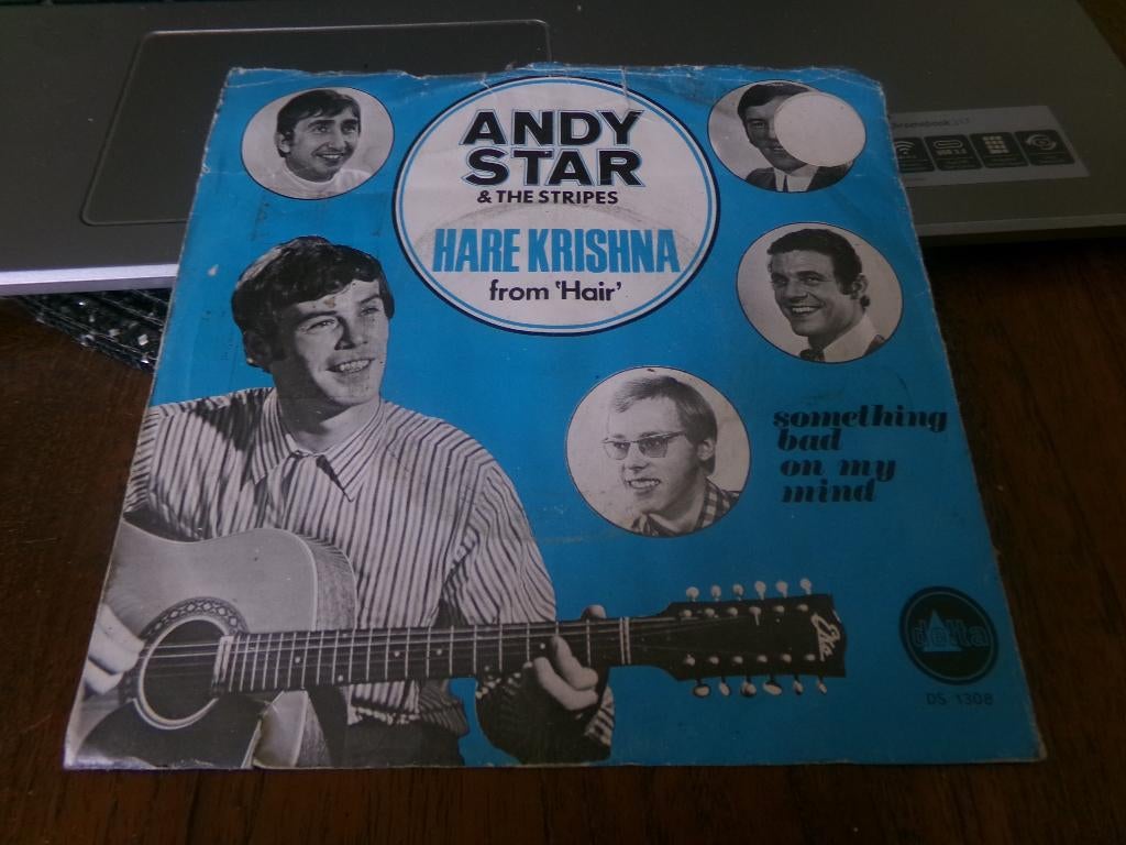 Andy Star & The Stripes ‎– Hare Krishna - 1969, Ophalen of Verzenden, Gebruikt, Nederlandstalig