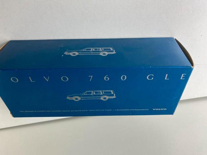 1:20 STAHLBERG VOLVO 760 GLE-EMPTY BOX, Ophalen of Verzenden, Zo goed als nieuw, Overige merken