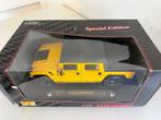 Hummer Soft top 1:18 geel Yellow Maisto in originele doos., Ophalen of Verzenden, Nieuw, Auto, Maisto