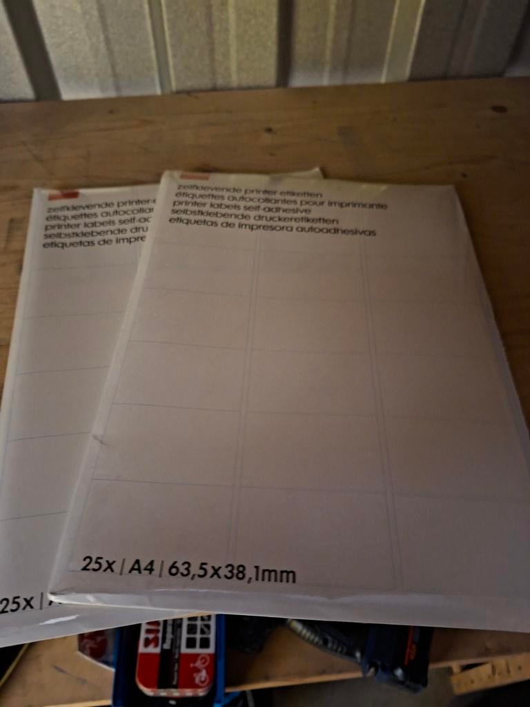 Hema zelfklevende etiketten, 2 stuks, Ophalen of Verzenden, Nieuw