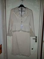 Feestkostuum Elegante cocktailkostuum maat 40, Maat 38/40 (M), Overige typen, Wit, Nieuw