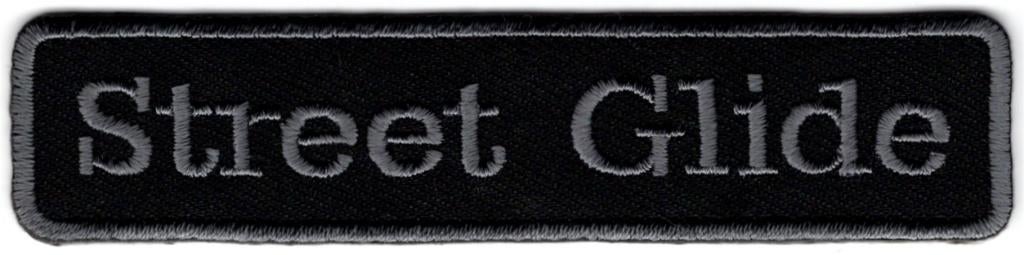 Harley Davidson Street Glide stoffen opstrijk patch #2, Verzenden