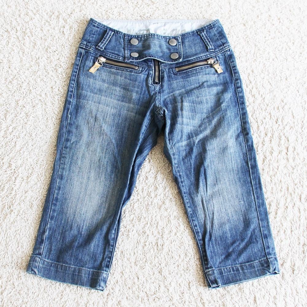 Mapp Jeans Spijkerbroek (Size: 27/XS) - 521 € 15,-, Blauw, Mapp Jeans, Ophalen of Verzenden, Zo goed als nieuw