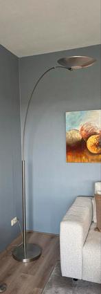Moderne booglamp, RVS, dimbaar, Ophalen, Gebruikt, Metaal, 150 tot 200 cm