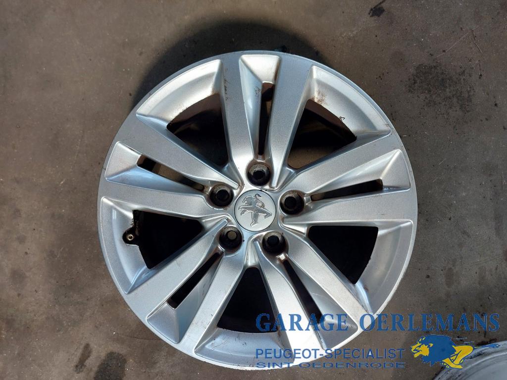 lichtmetalen velg 16 inch peugeot 308 sw 1.6 hdi, Auto-onderdelen, Banden en Velgen, Gebruikt, -, ARN erkend, Ophalen of Verzenden