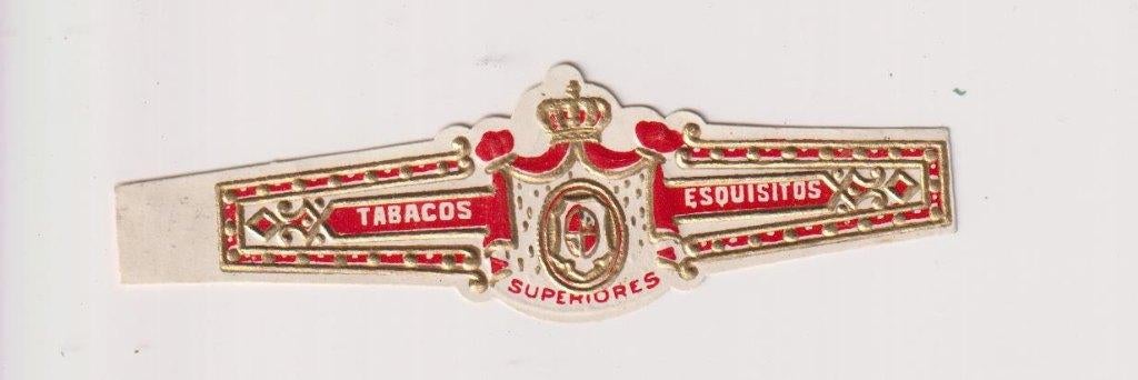 sigarenbanden - TABACOS ESQUISITOS SUPERIORES, Verzamelen, Ophalen of Verzenden, Zo goed als nieuw, Sigarenbandjes