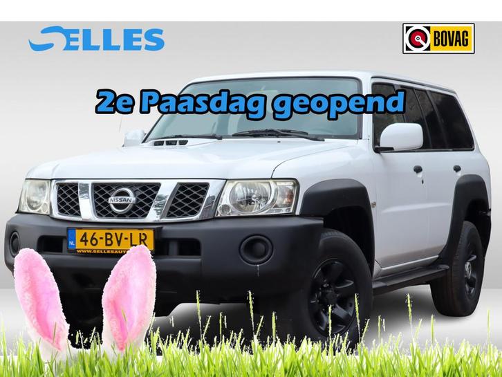 Nissan Patrol GR 3.0di Comfort | 5 Deurs | Lange uitvoering, Auto's, Bestelauto's, Bedrijf, Te koop, 4x4, ABS, Airbags, Airconditioning