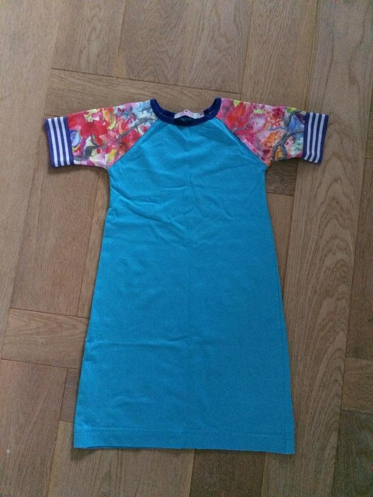 zgan kleurig jurkje van WaaaW maat 122/128, Kinderen en Baby's, Kinderkleding | Maat 122, Zo goed als nieuw, Meisje, Jurk of Rok