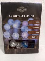 Mooie lampjes slinger / 15 white led lights ,nieuw!, Ophalen of Verzenden, Nieuw