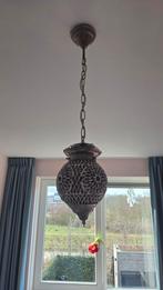 Arabische Hanglamp Rood/Paars, Huis en Inrichting, Lampen | Hanglampen, 50 tot 75 cm, Glas, Ophalen of Verzenden, Zo goed als nieuw