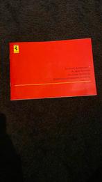Ferrari 360 alarmsysteem boekje, Auto diversen, Ophalen of Verzenden