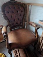 Stoel, Ophalen, Gebruikt, Bruin, Chesterfield