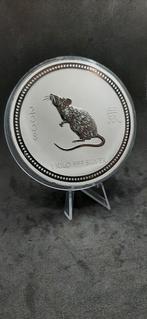 Australië Year of the Mouse 2008 Lunar l - 1 KG, Ophalen of Verzenden, Zilver