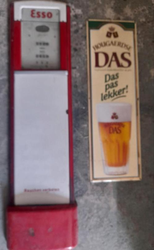 Oude reclameplaten, benzinepomp, Verzamelen, Merken en Reclamevoorwerpen, Zo goed als nieuw, Reclamebord, Ophalen