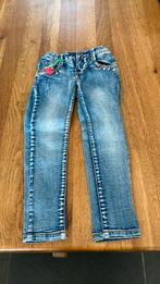 Spijkerjasje en broek. 104, Ophalen of Verzenden, Zo goed als nieuw, Meisje, Broek
