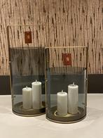EICHHOLTZ | SET KAARSENHOUDERS HURRICANE REID, Huis en Inrichting, Ophalen, Overige materialen, 50 tot 75 cm, Nieuw