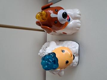 Zoef zoef dieren: schaap en hond beschikbaar voor biedingen