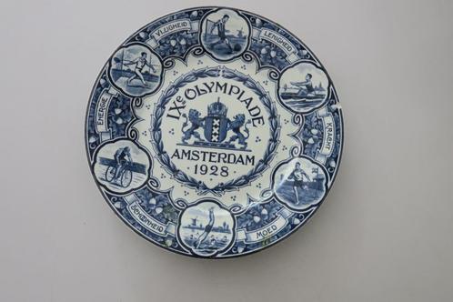 Olympische Spelen 1928 bord, Antiek en Kunst, Antiek | Keramiek en Aardewerk, Verzenden